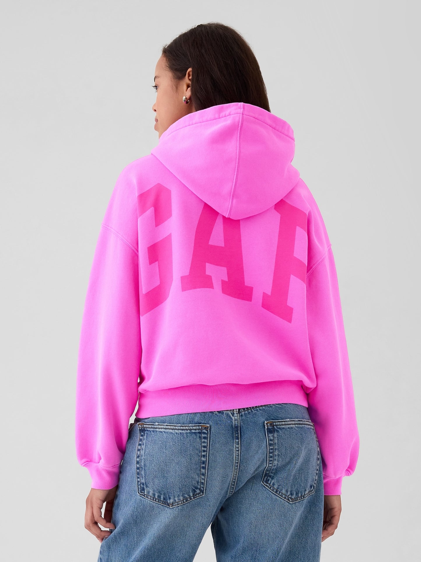 Pink Oversized Hoodie