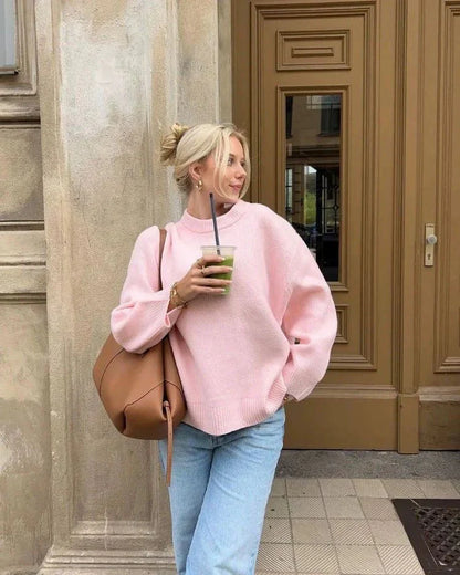 Pink Oversize Sweater