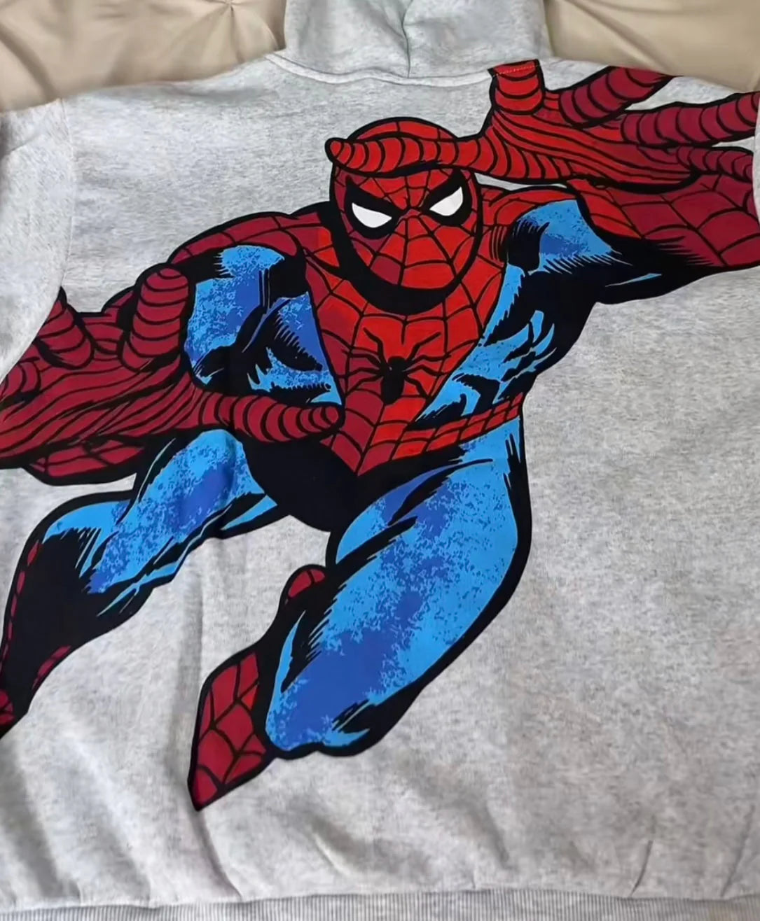 SPIDERMAN ZIP-UP HOODIE